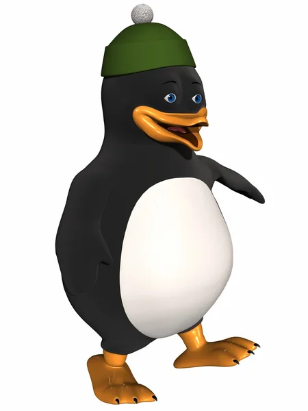 Toon pinguïn — Stockfoto