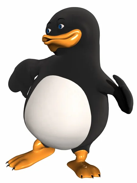 Pingüino de Toon — Foto de Stock