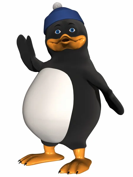 Pinguim Toon — Fotografia de Stock