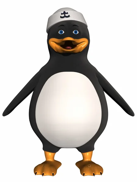 Toon пінгвін — стокове фото