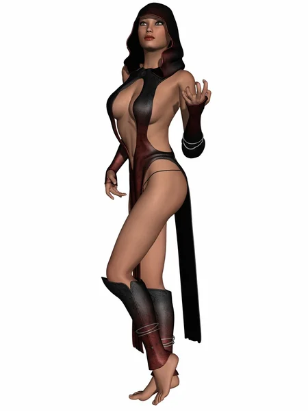 Sexy Fantasy Priestess — Stock Photo, Image