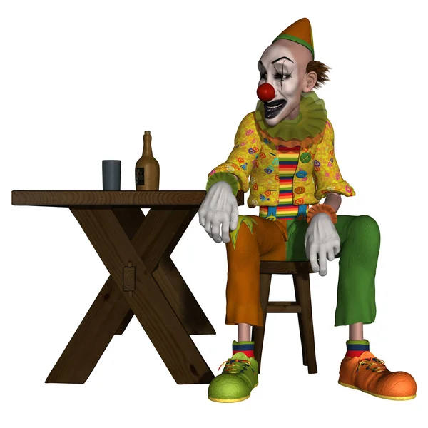 Comic Clown — Stock Photo, Image