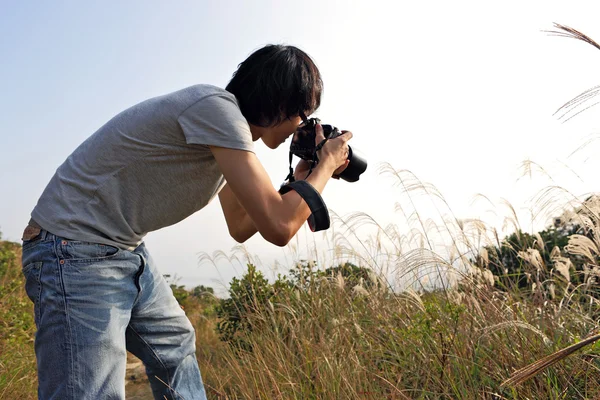 Photographer taking photo — Stock Photo, Image