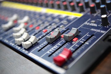 Sound mixer clipart