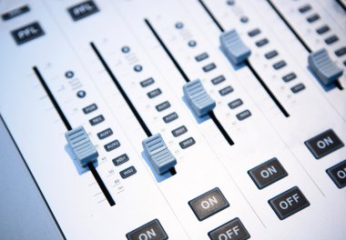 Sound mixer clipart