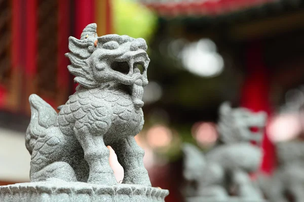 stock image Chinese dragon statue