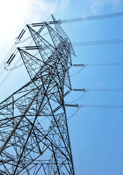Věž přenosu energie — Stock fotografie