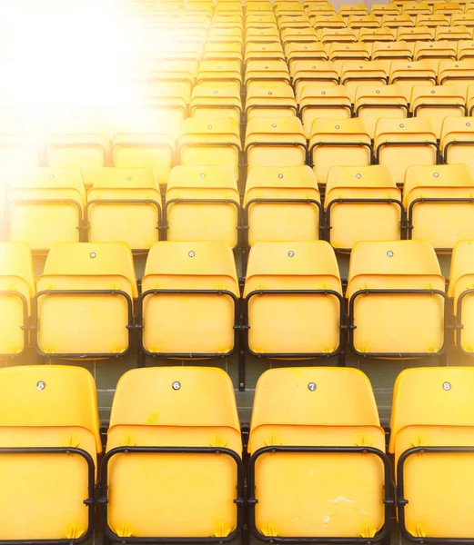 Sitzplätze im Stadion — Stockfoto