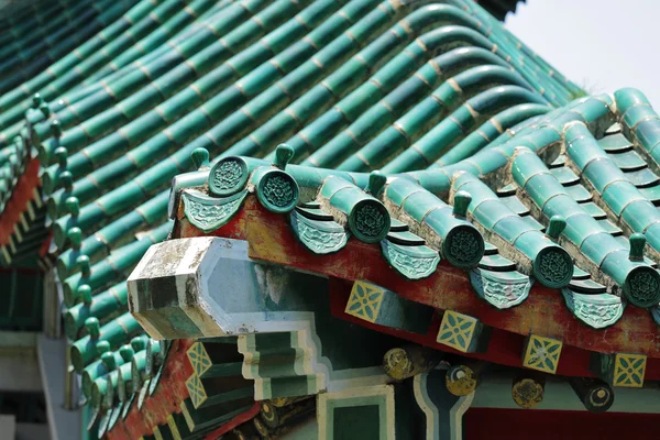 Techo templo chino —  Fotos de Stock