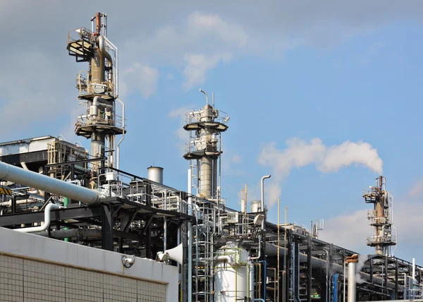 Gasfabriek verwerking — Stockfoto