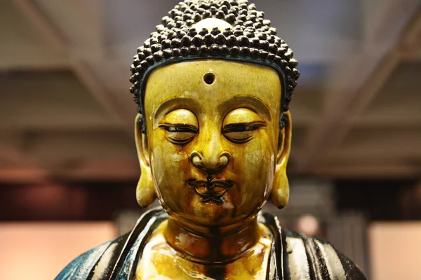 Retrato de uma estátua de Buda — Fotografia de Stock