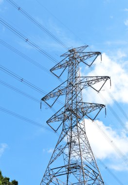 Power transmission tower clipart