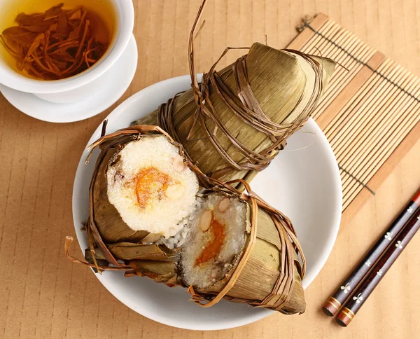 Rice dumpling for dragon boat festival — Stock Photo, Image
