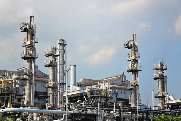 Gas processing factory — Stock Photo, Image
