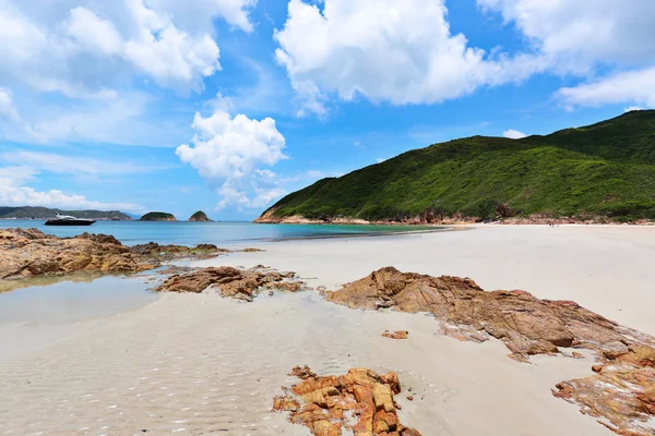 Sai wan beach i hong kong — Stockfoto