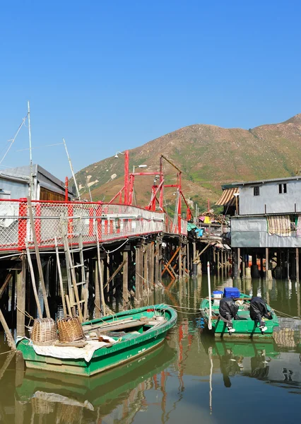 Village de pêcheurs de Tai O à Hong Kong — Photo