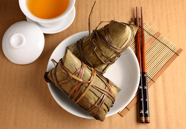 Rice dumpling for dragon boat festival — Stock Photo, Image