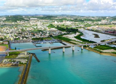 okinawa Japonya Hava fotoğrafı