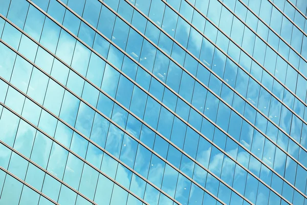 Bürogebäude Glaswand — Stockfoto