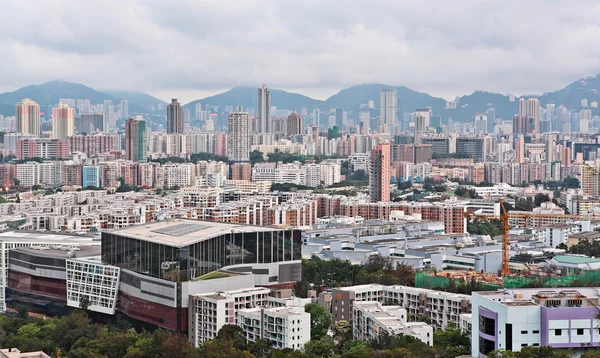 Hong kong trångt byggnader — Stockfoto
