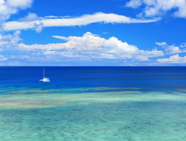Okinawa güzel deniz