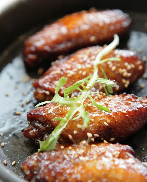 stock image Roasted chicken wings