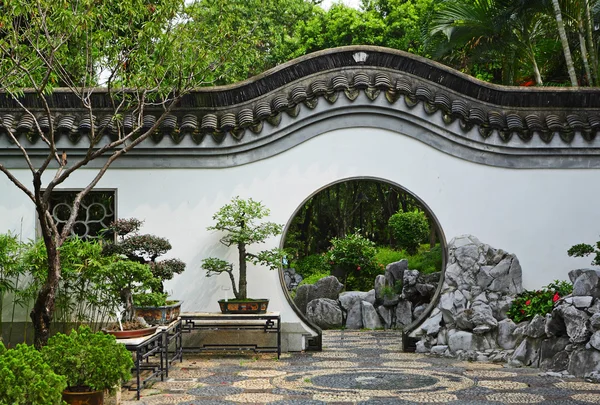 Giardino in stile cinese — Foto Stock