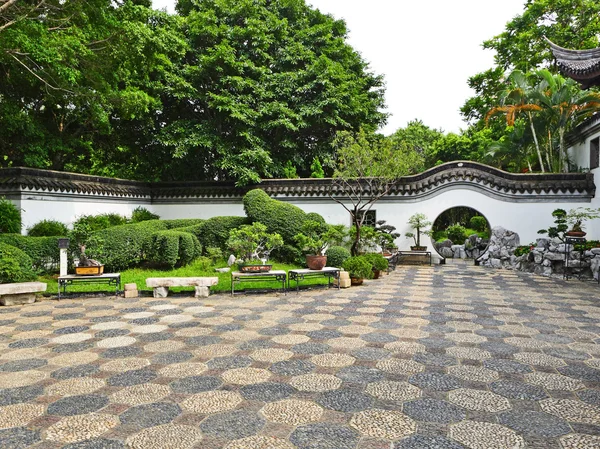 Kinesisk trädgård — Stockfoto