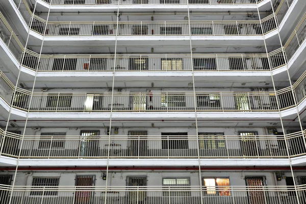 홍콩의 공공 아파트 구획 — 스톡 사진