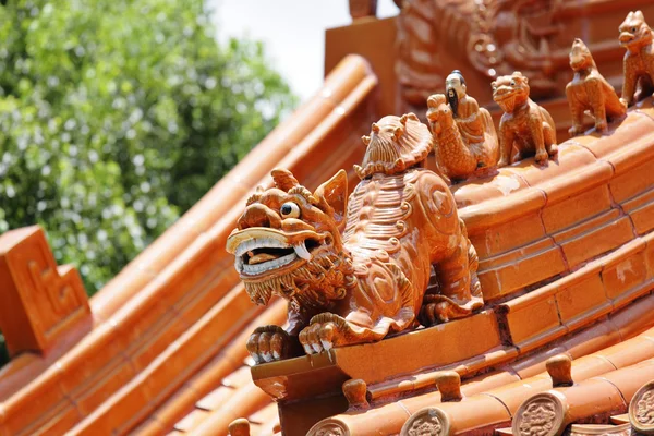 Stock image Chinese temple roof