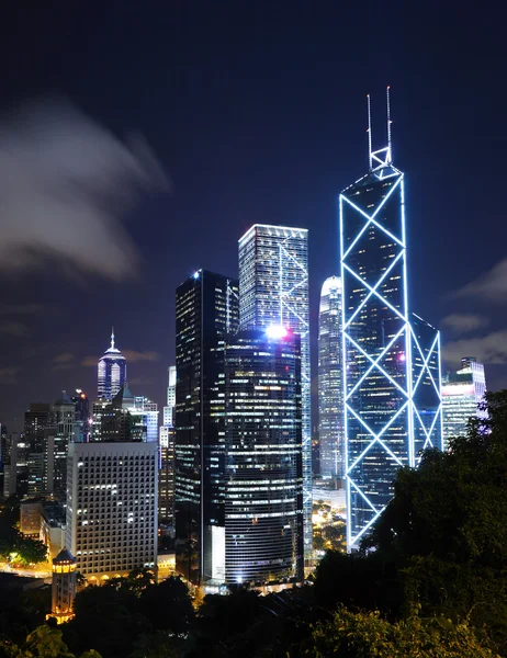 Kancelářské budovy v hong Kongu — Stockfoto