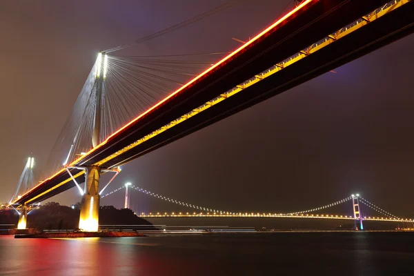 Ting Kau Bridge in Hong Kong — Stock Photo, Image