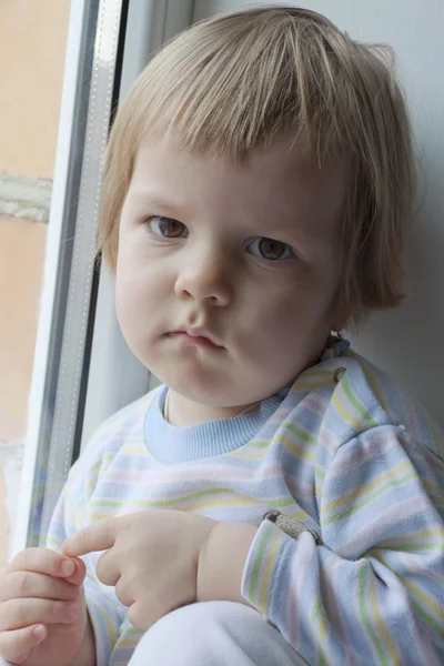 Üzgün çocuk — Stok fotoğraf