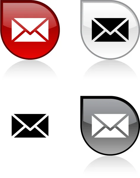Bouton Mail . — Image vectorielle
