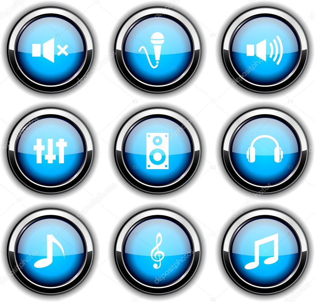 Audio icons.