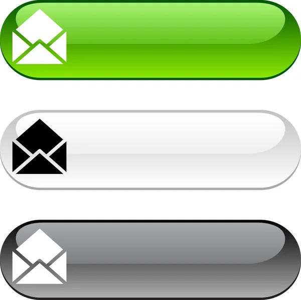 Κουμπί e-mail. — Διανυσματικό Αρχείο