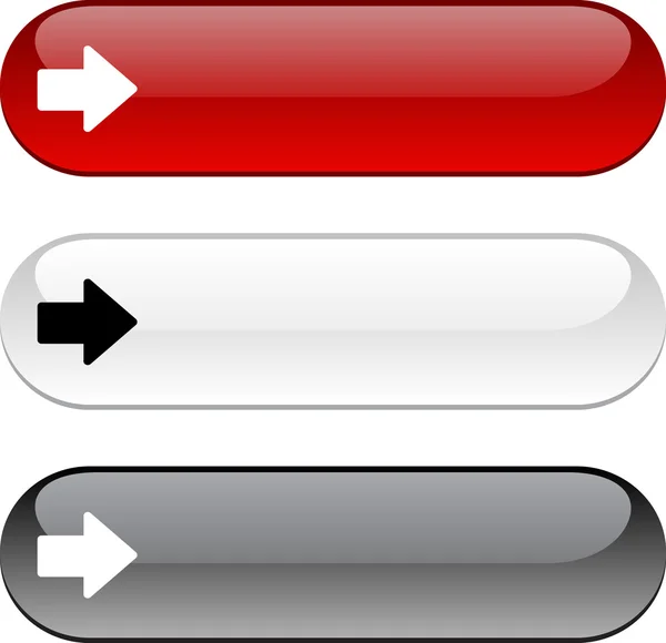 Arrow button. — Stock Vector