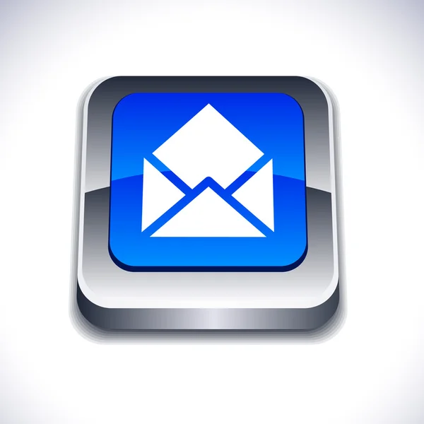 Botón 3d de correo electrónico . — Archivo Imágenes Vectoriales