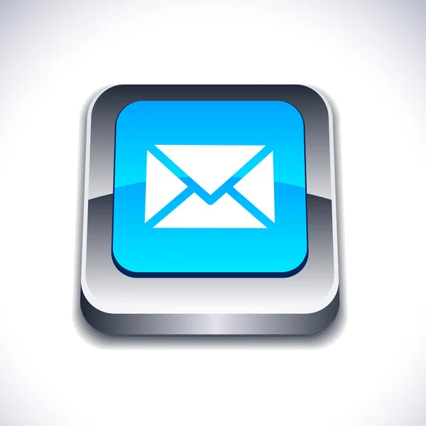 Bouton Mail 3d . — Image vectorielle