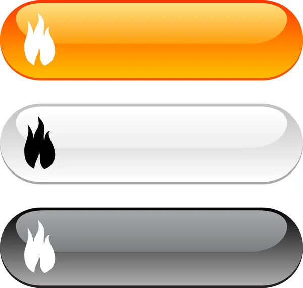 Fire button Vector Art Stock Images | Depositphotos
