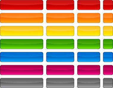 Web blank color buttons.