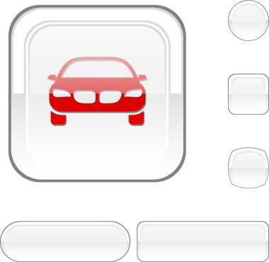 Araba beyaz düğmesi.