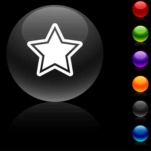 Star Ikone. — Stockvektor