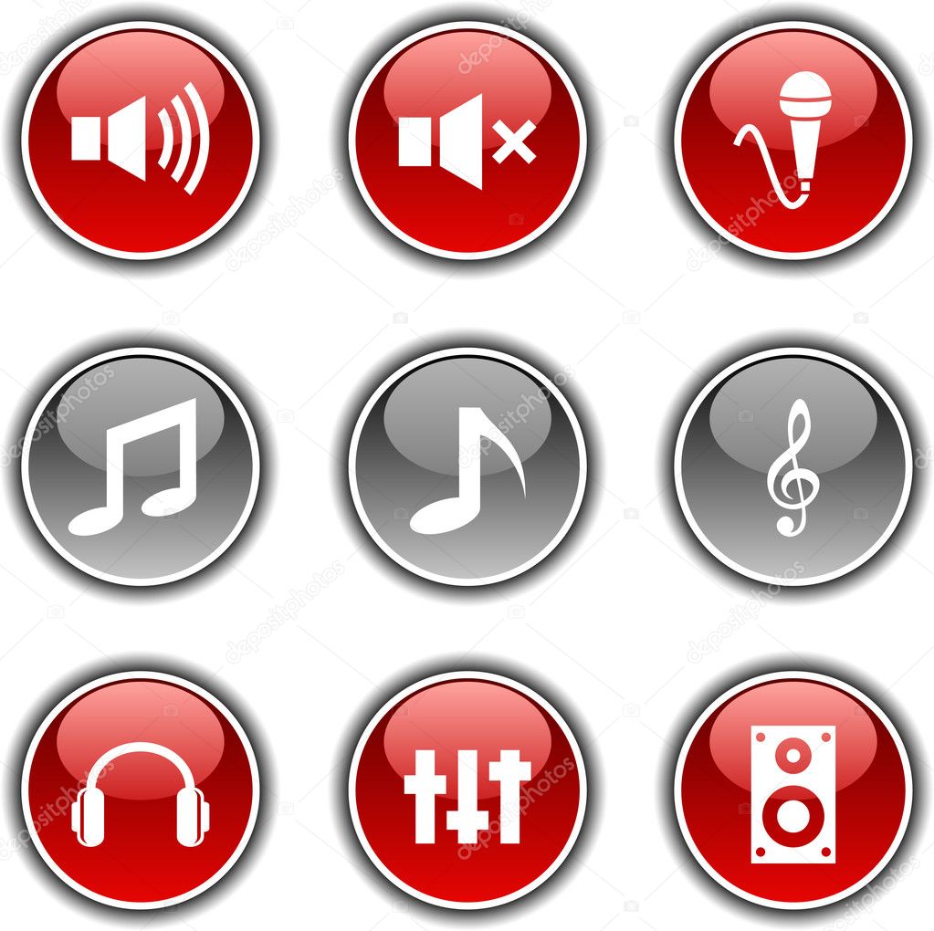 Audio buttons.