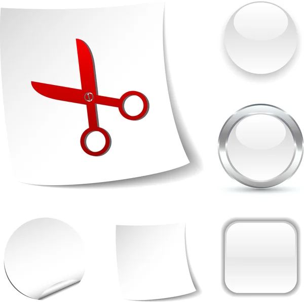 Scissors icon. — Stock Vector