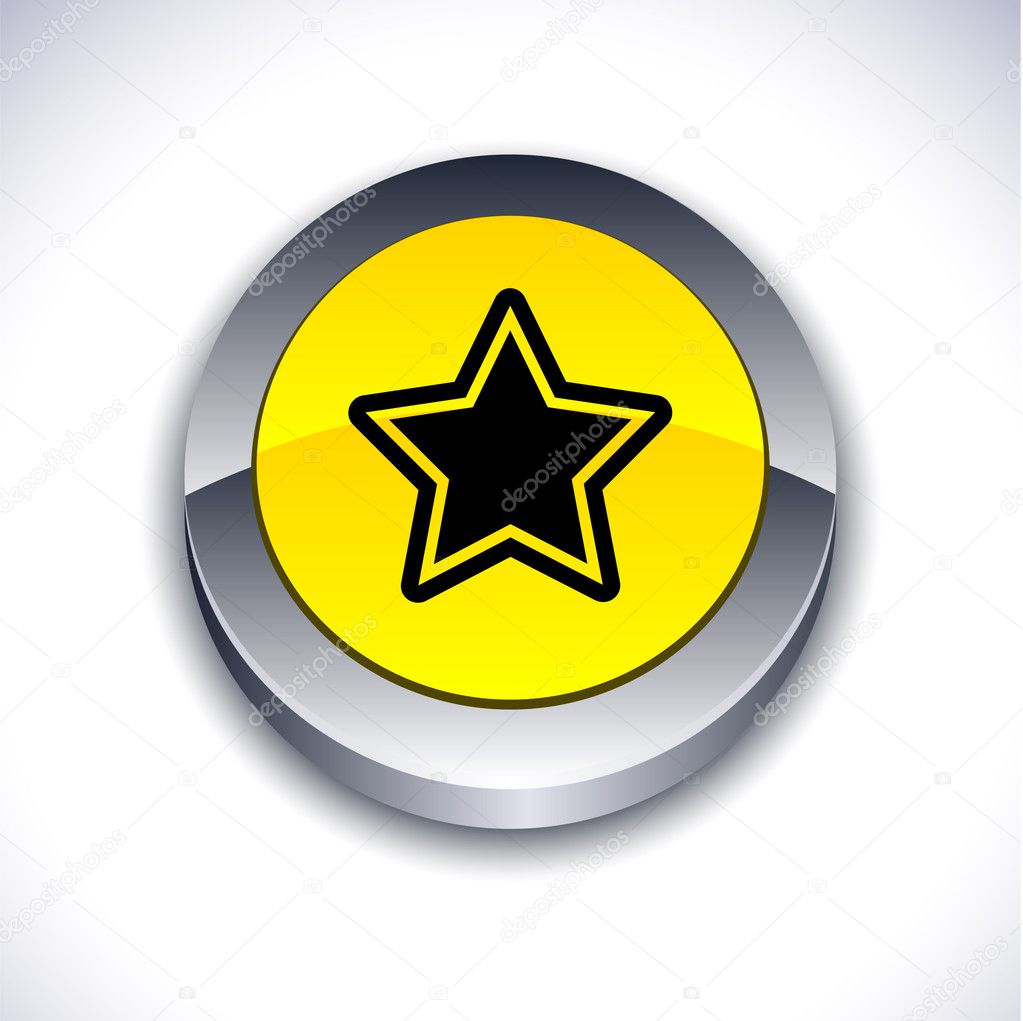 Star 3d button.