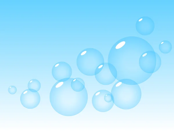 Bubblor i himlen. — Stock vektor