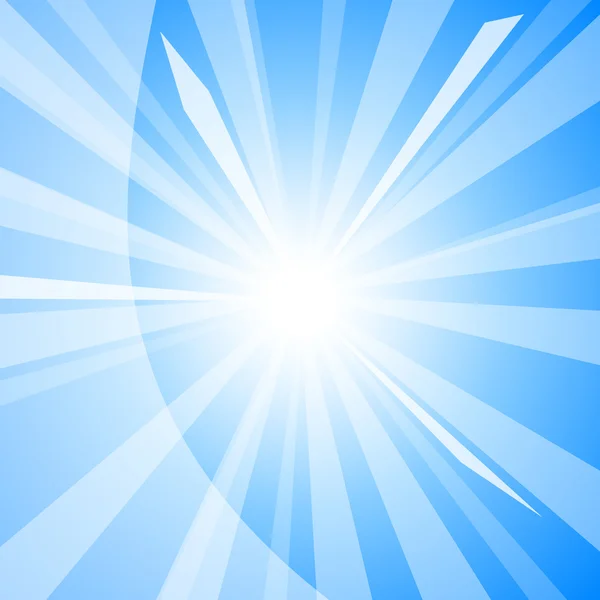 Contexte du soleil. — Image vectorielle
