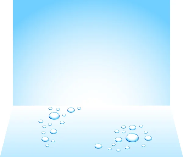 Gotas de agua. — Archivo Imágenes Vectoriales