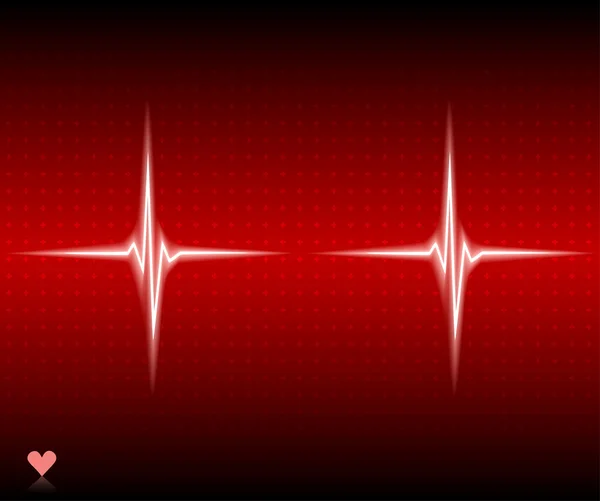 Contexte EKG . — Image vectorielle